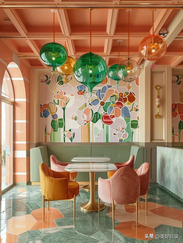 此间春日梦幻餐厅有着来自春天的明媚,春意盎然令人心花怒放!