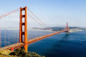 金门大桥：雄跨碧波的壮丽之门图片