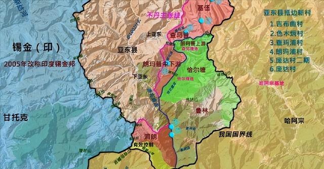 中不边境争端，藏南战略要地鲁林，可直插印度的咽喉之地