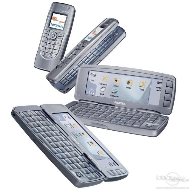 通信历史连载910-诺基亚首款支持WiFi的PDA手机Nokia 9500-2004年