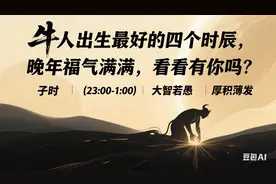 四个大吉时辰出生的牛人，晚年福气满满，看看有你吗？图片