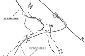 成渝铁路（成都至隆昌段）扩能改造工程引入内江枢纽方案研究图片