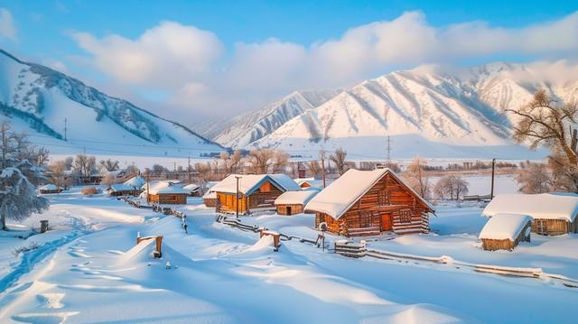 新疆真糊涂啊！赛过东北的雪景顶流，外地人都喜欢，赶快宣传吧！