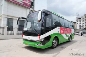 建水往返昆明新能源大巴路线开通图片