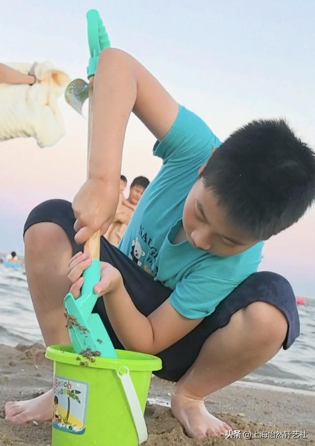 平豪视点Ⅱ上海金山城市沙滩，湛蓝的海，酷暑中的避暑港湾