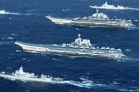 仅用15年，中国海军初步完成转型，和美国海军比，现在还有两短板图片