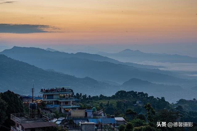 尼泊尔摄影之旅（13）——博克拉观喜马拉雅山日出