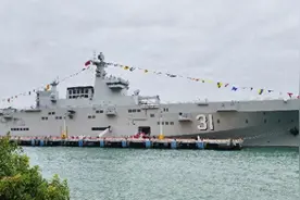 香港市民感动哽咽！075型究竟有多强：远超西北风级，比肩美国级图片