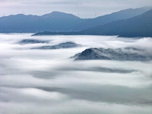 赏•美景 | 全州：天湖景区现雪后云海景观