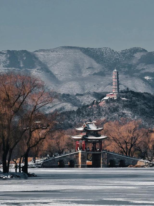 雪迎2026：颐和园又见素裹银装，半城惊鸿