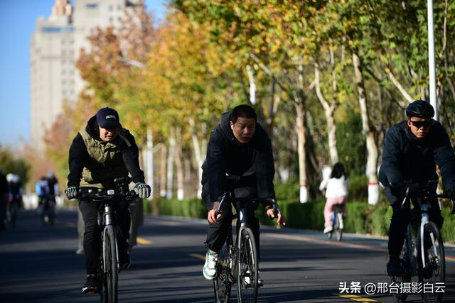 信都区总工会：七里河绿道上的骑行狂欢