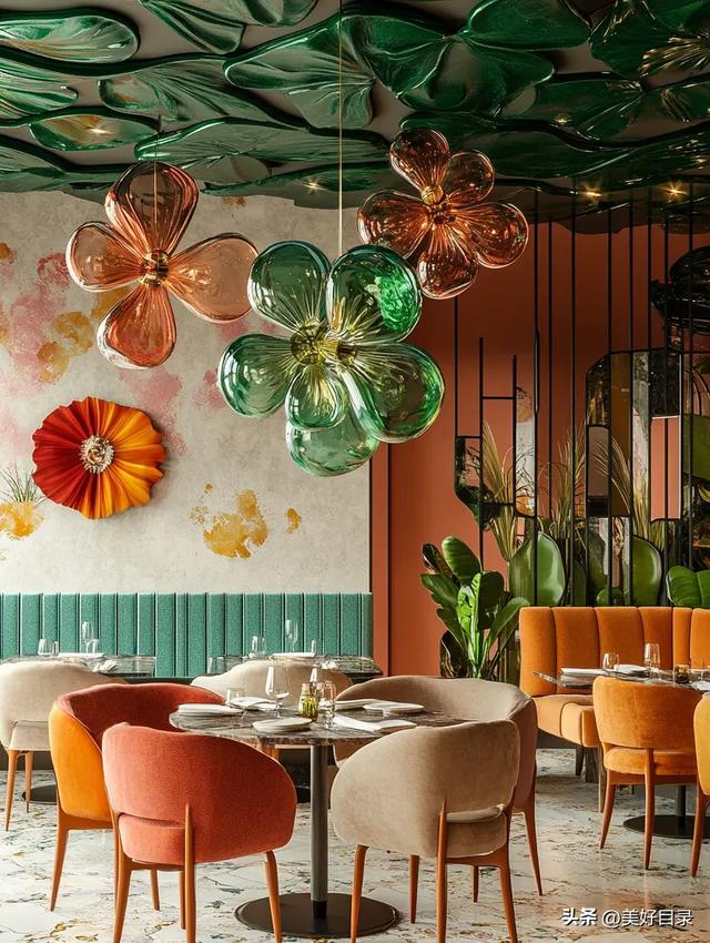 此间春日梦幻餐厅有着来自春天的明媚,春意盎然令人心花怒放!