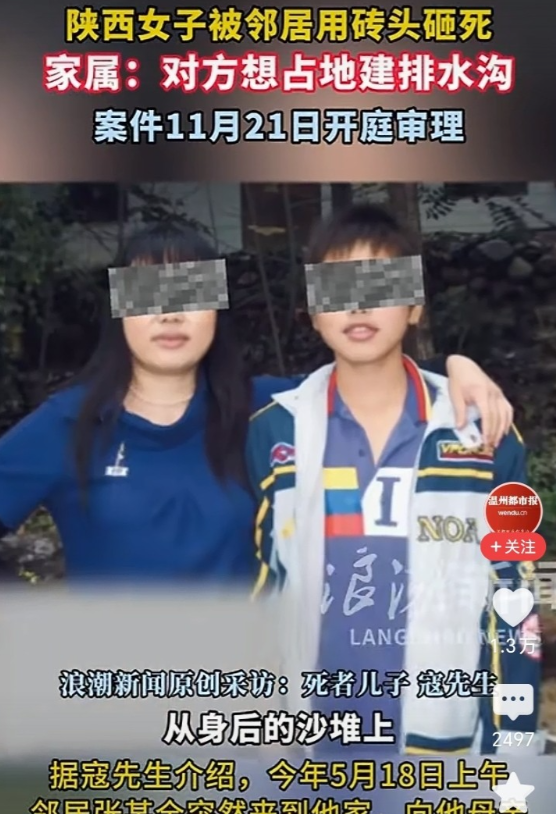 回老家2天就遇害，55岁女子遭邻居砸头身亡案明天开庭，受害人儿子 “刚能孝顺妈妈就出事”