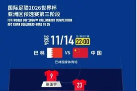 国足首发名单出炉，首次无归化球员图片