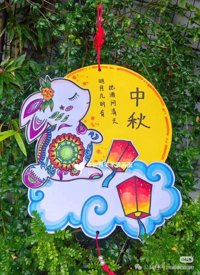 简笔画最全中秋节主题绘画＋绘画思路，张张创意满满！