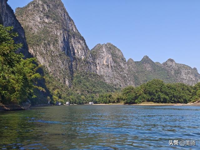 环漓江百公里骑游，赏两岸三渡山水画卷