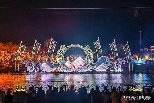 影记 | 齐彩城淄博花灯会的景观，这儿来看吧（3）