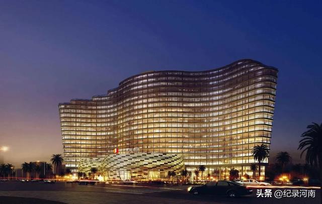 三线城市商丘市中心城区第一个也是唯一个五星级酒店信华建国酒店