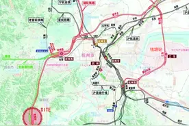 杭州规划研究，新建杭州东站至杭州西站联络线图片