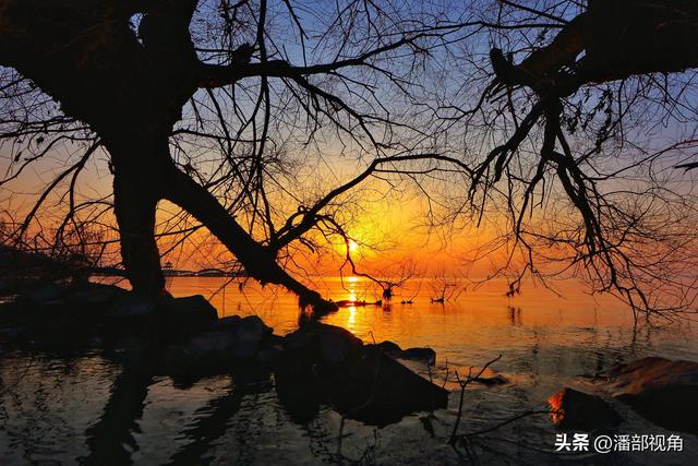 无锡太湖边上董坞里，看日落的好地方