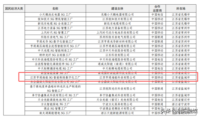 国家级5G工厂！射阳这家企业入选！
