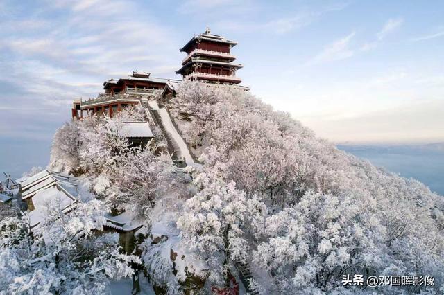 此景只应天上有，南太行王屋山最美冬季