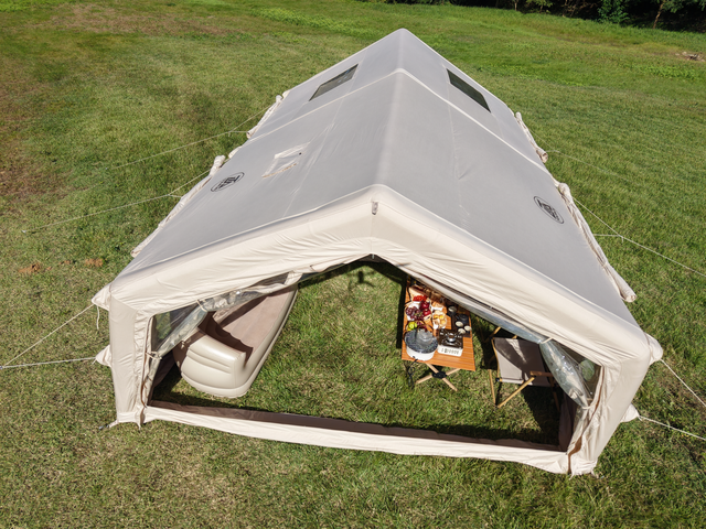 长搭露营选对帐！途诺充气帐篷，耐用又舒适的「野外家」