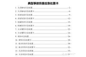 应急科普丨500项应急处置预案、演练方案、脚本、记录大全图片