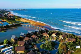 山河答卷·美好中国丨漫步阳光海岸绿道，品味山海诗意浪漫图片