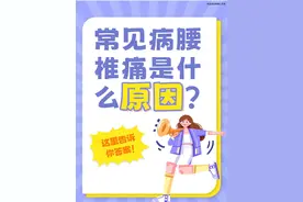 腰疼到怀疑人生？这些腰椎痛原因，快码住！图片