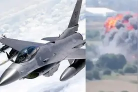 美国的坏消息：乌克兰西部空军基地被轰炸，2架F16战机疑似被摧毁图片