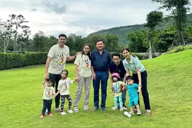 前总理他信一家开启度假模式！入住副总理阿努廷名下豪华度假村！图片