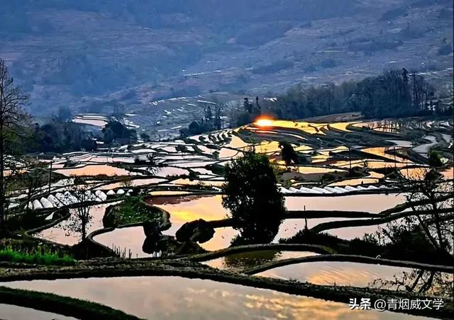 旧时光里打捞的梯田光影