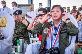 美菲军演足足用了两小时，才击沉一艘“中国军舰”！美国脸都黑了图片