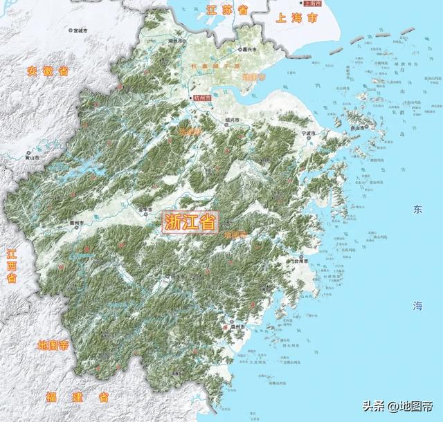 浙江多山，为何人口分布如此均衡？