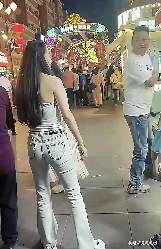 森林北去掉滤镜和美容后，在街上就是普通人，没有说的那么漂亮！