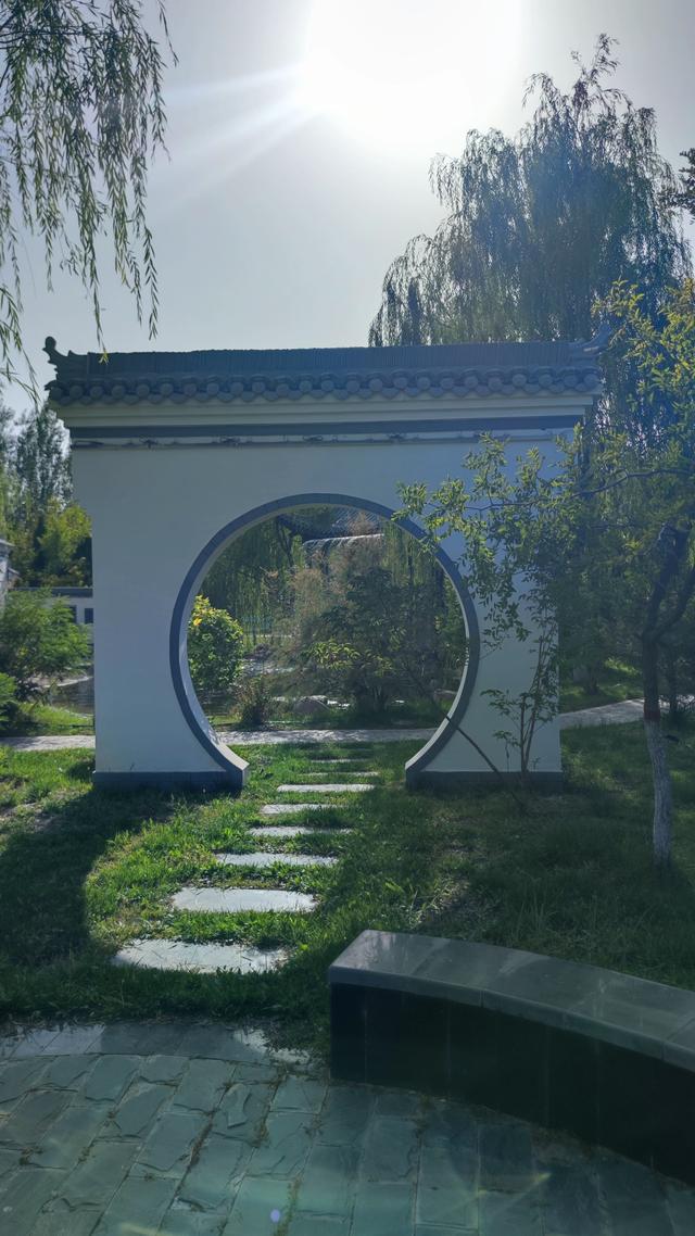 银川花博园真的好大，好大，是我见过的最大的花园