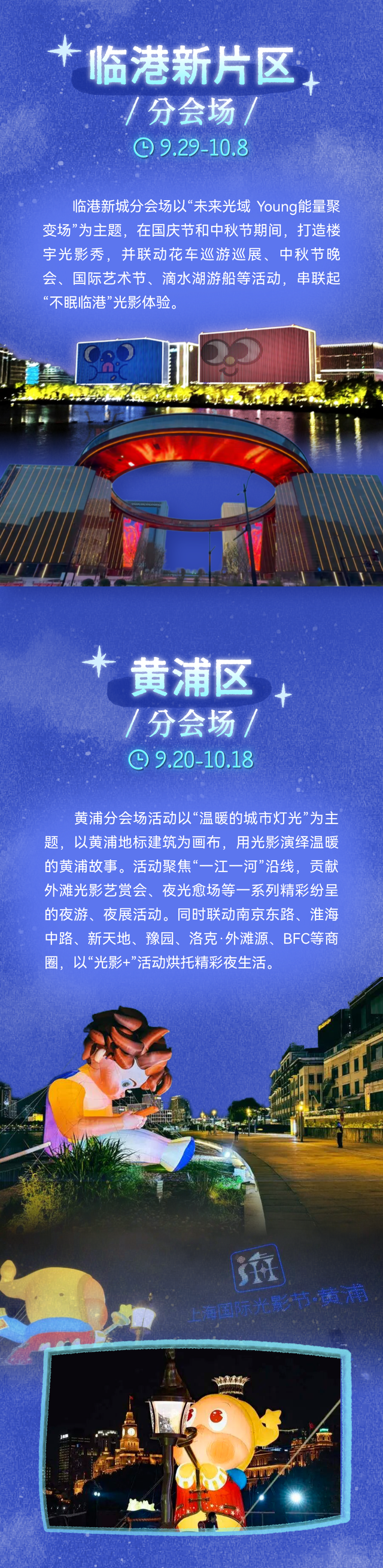 金秋购物旅游季｜灯光已就位！上海国际光影节打卡指南请收好！