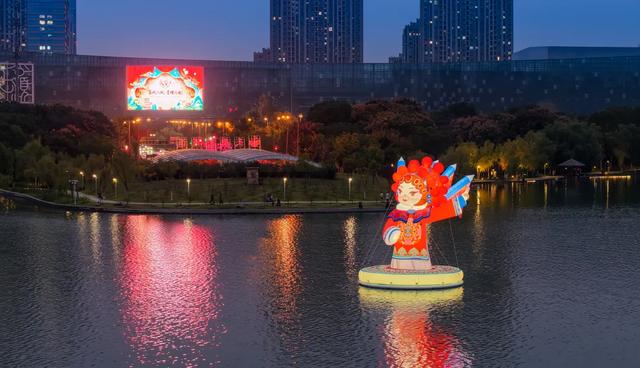 快来打卡!合肥天鹅湖再添新地标