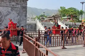 福建漳州下田霞关帝庙赴关公故里谒祖朝圣图片