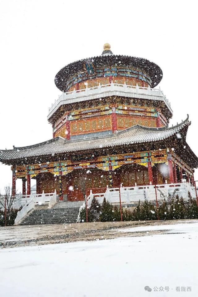 【图观陇西.新视角】雪落李家龙宫 心驻故乡时光