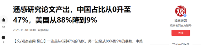 一夜之间，中国传来2个爆炸性突破，美国从88%降到9%，中国猛追
