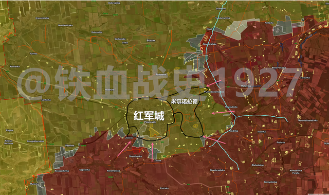 俄军血战红军城采用了什么战术