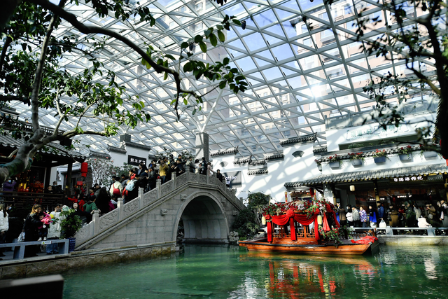 银川新地标！砂之船（银川）奥莱江南水街开启沉浸式文旅新体验