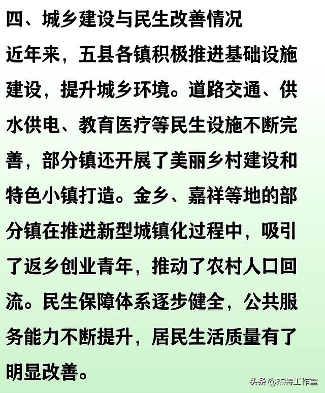 底裤试扒：济宁金乡、嘉祥、汶上、泗水、梁山及其56镇