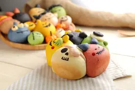 万圣节手撕面包图片