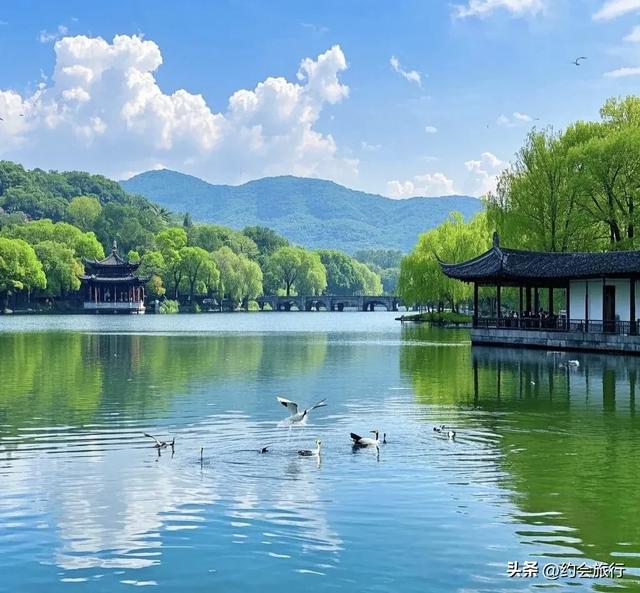 为啥有人觉得湘湖比西湖更美?网友:西湖是样板间,湘湖是后院儿