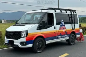 模块化组装露营车，江铃福顺简改床车旅行 ，DIY迷你房车自驾游图片