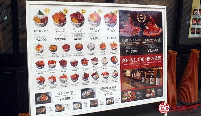 舌尖上的日本：札幌狸小路「札幌海鲜丼专门店SUSHI DONBURI」