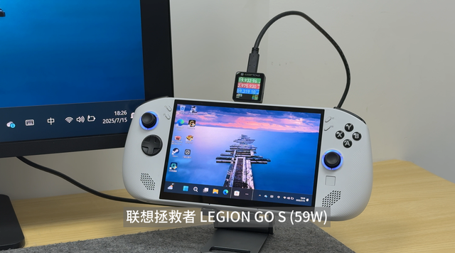 USB-C支持PD 65W，海信 27N5H 4K 显示器一线通测试